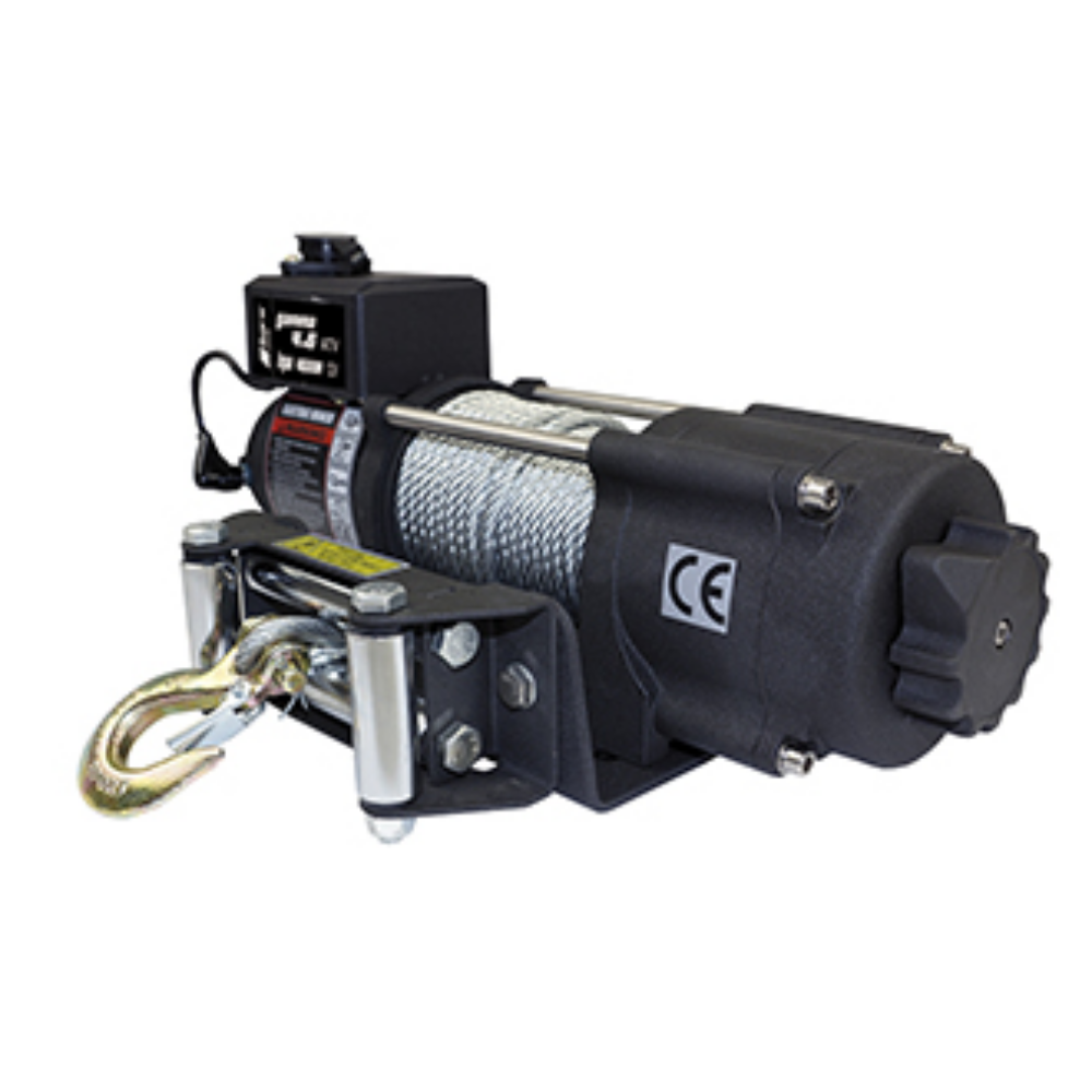 Horntools, Seilwinde 2,0t, Gamma 4.6 ATV, 12V, 14.5m Stahlseil