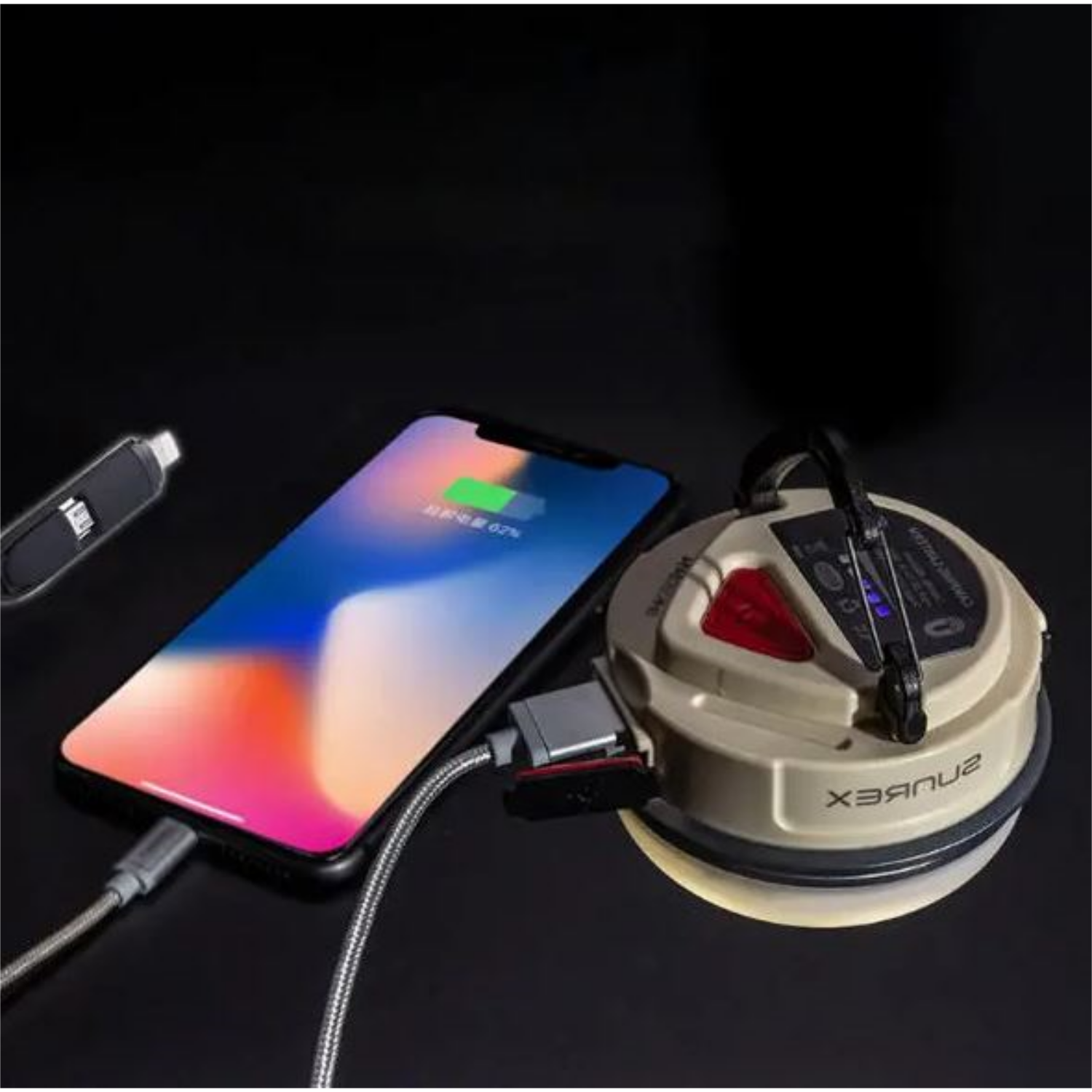 Sunrei CC-Max, LED-Campingleuchte mit Akku