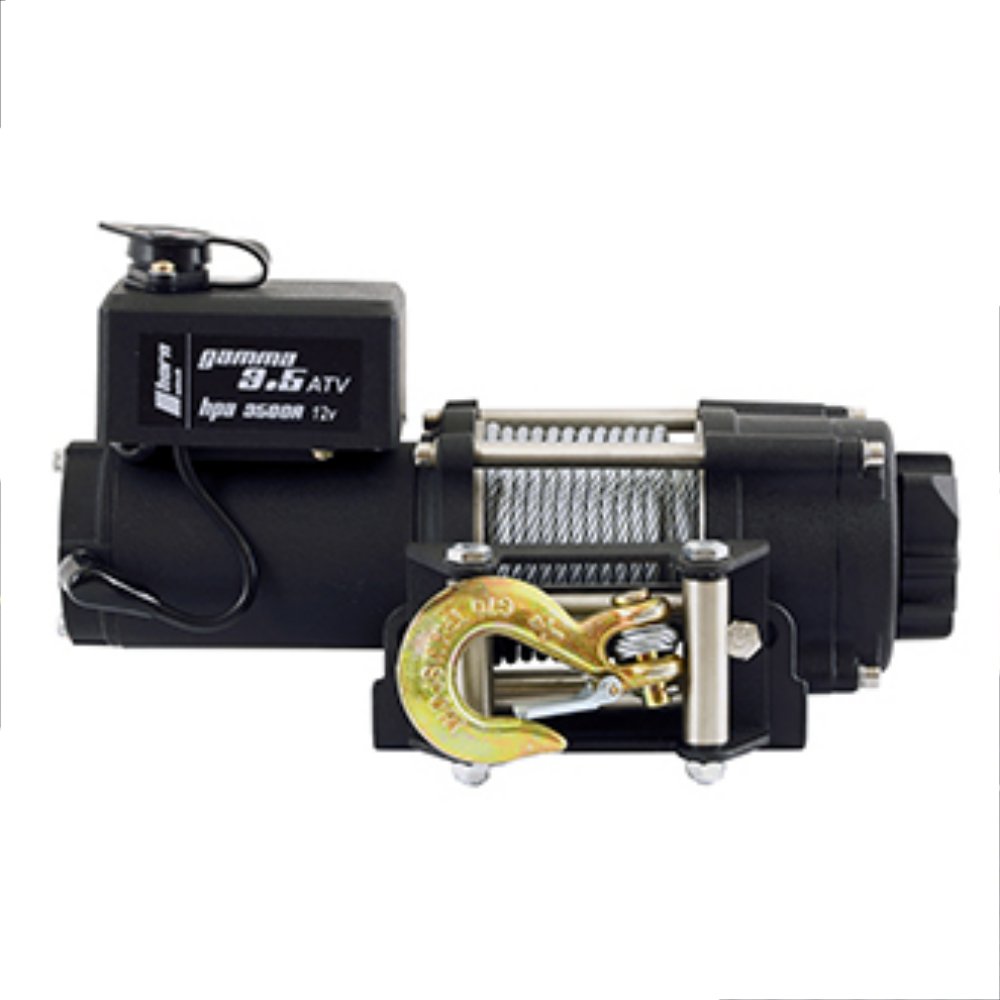 Horntools, Seilwinde 1,6t, Gamma 3.5, ATV 12V, 12.8m Stahlseil
