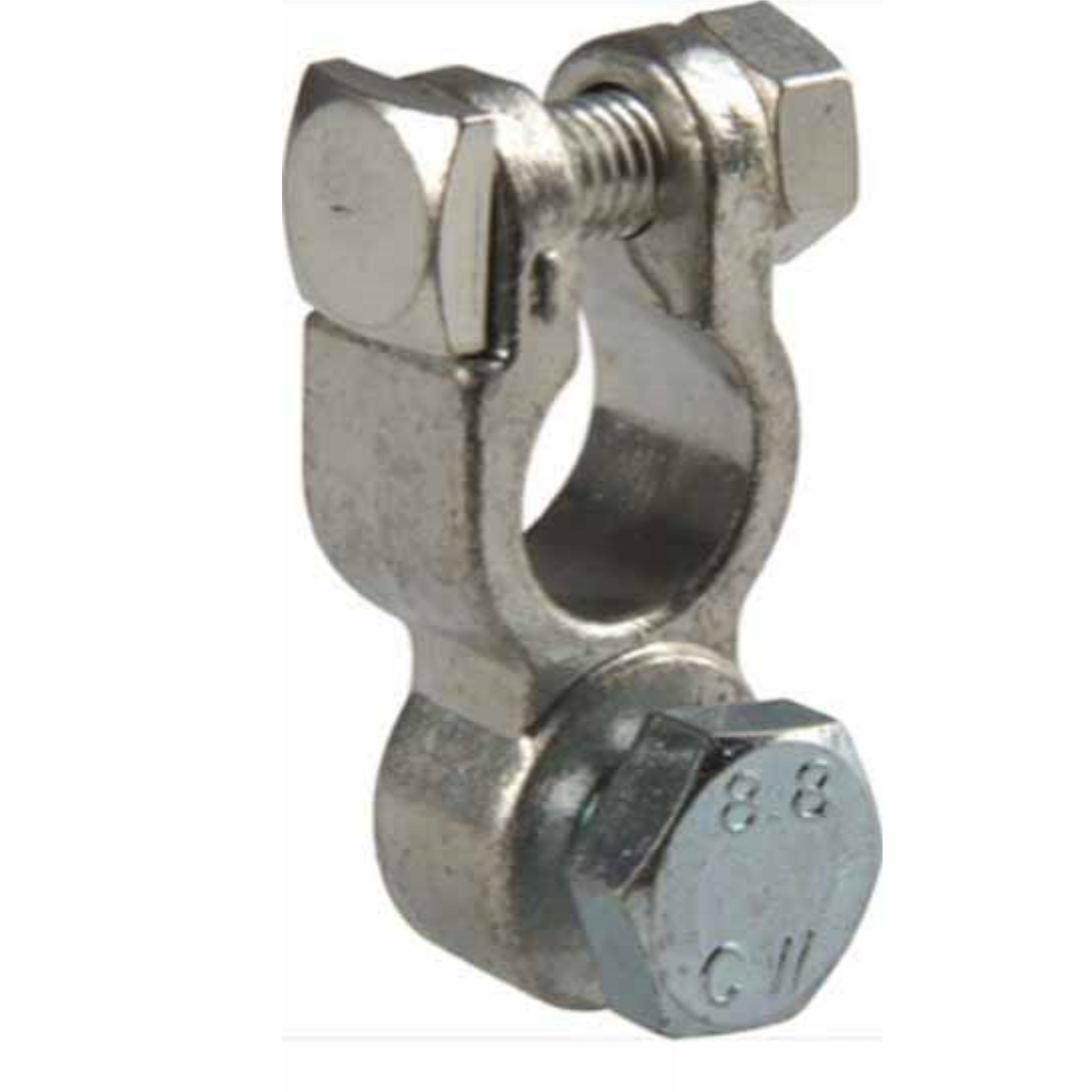 Batteriepolklemme minus mit M10-Gewinde/ Schraube