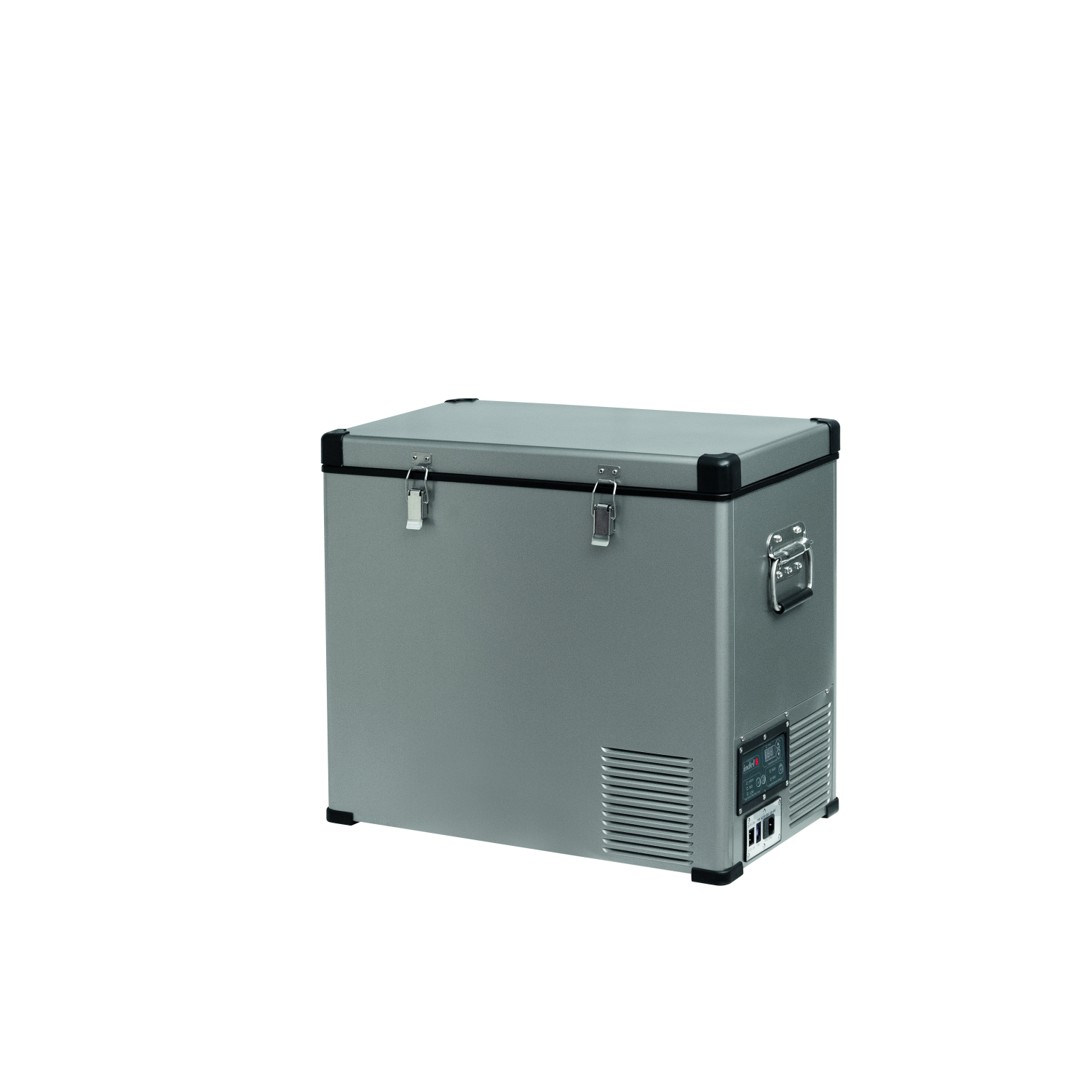 Kompressorkühlbox TB60 Steel, Black-OFF by IndelB