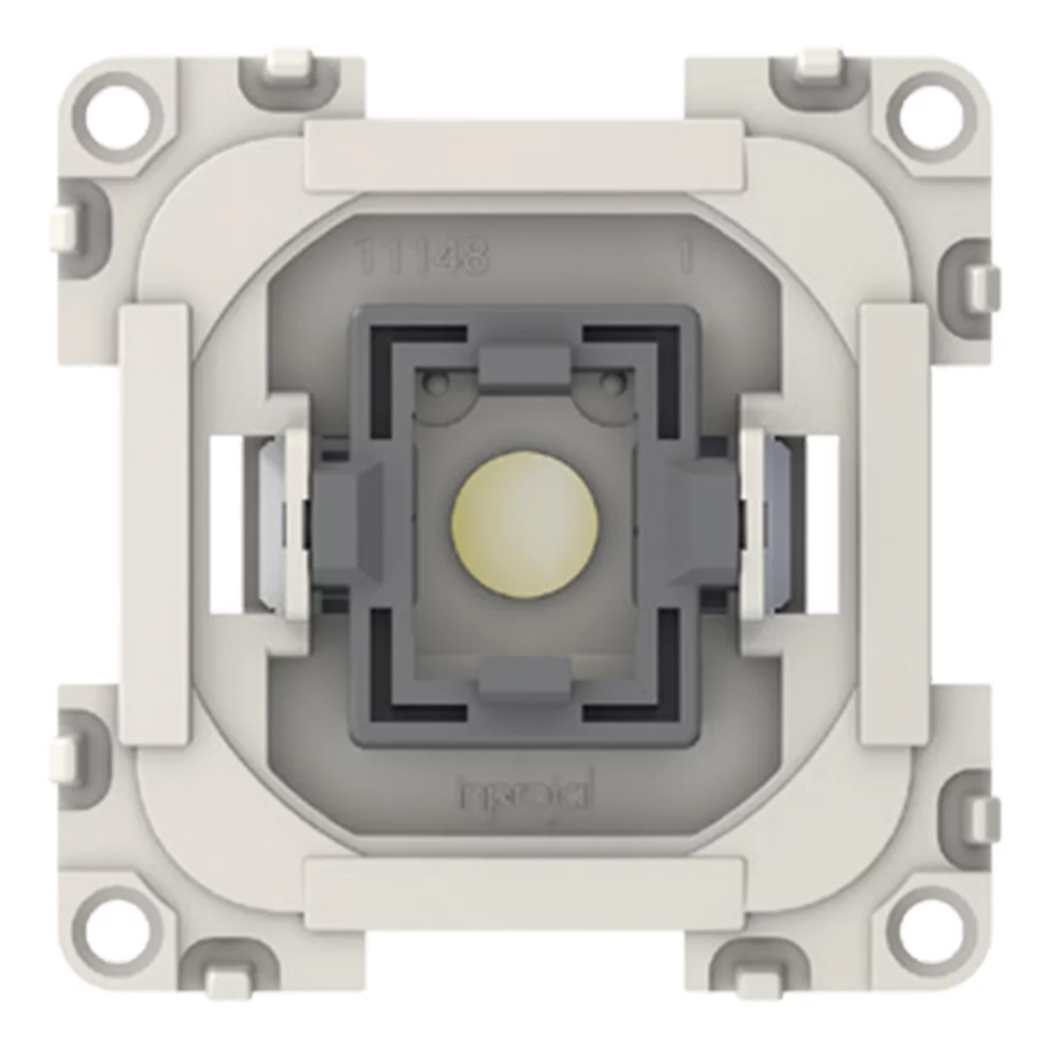 Inprojal Schalterelement, 1 Wechsler mit Kontrolleuchte 230V