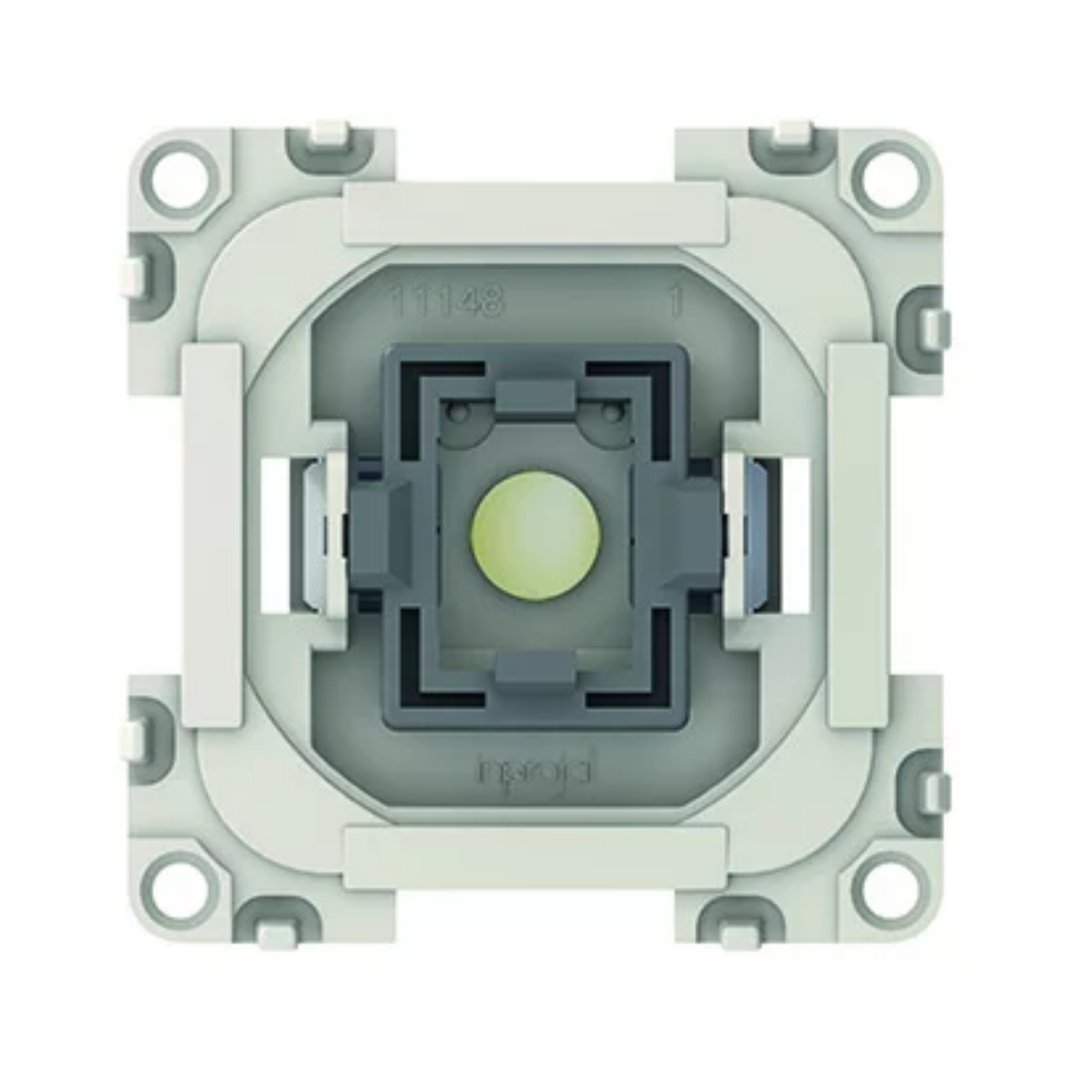 Inprojal Schalterelement, 2 Schliesser mit Kontrolleuchte 12V (gemeinsame Betätigung)