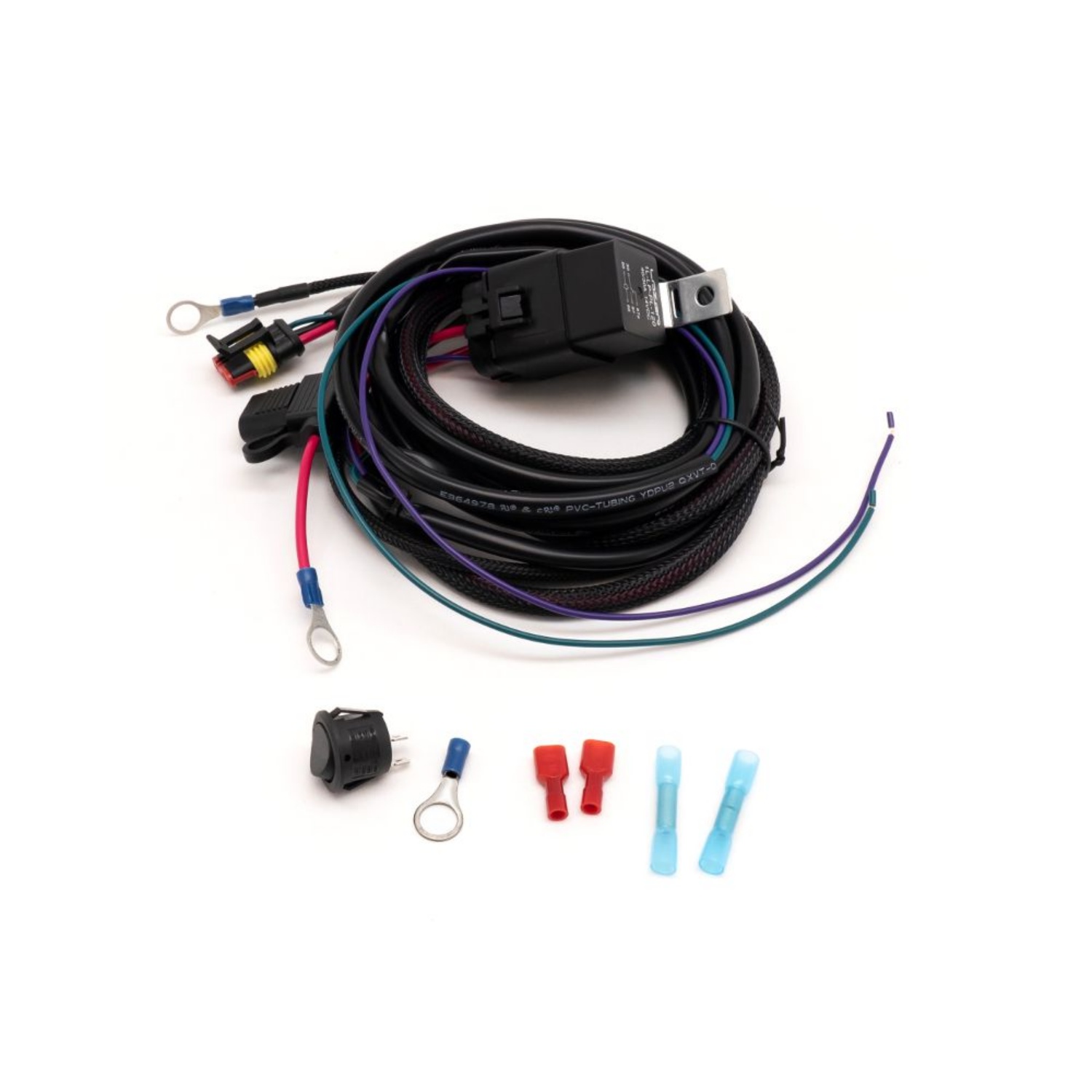 Lazer Single-lamp harness kit, 1.2m, 2-Pol