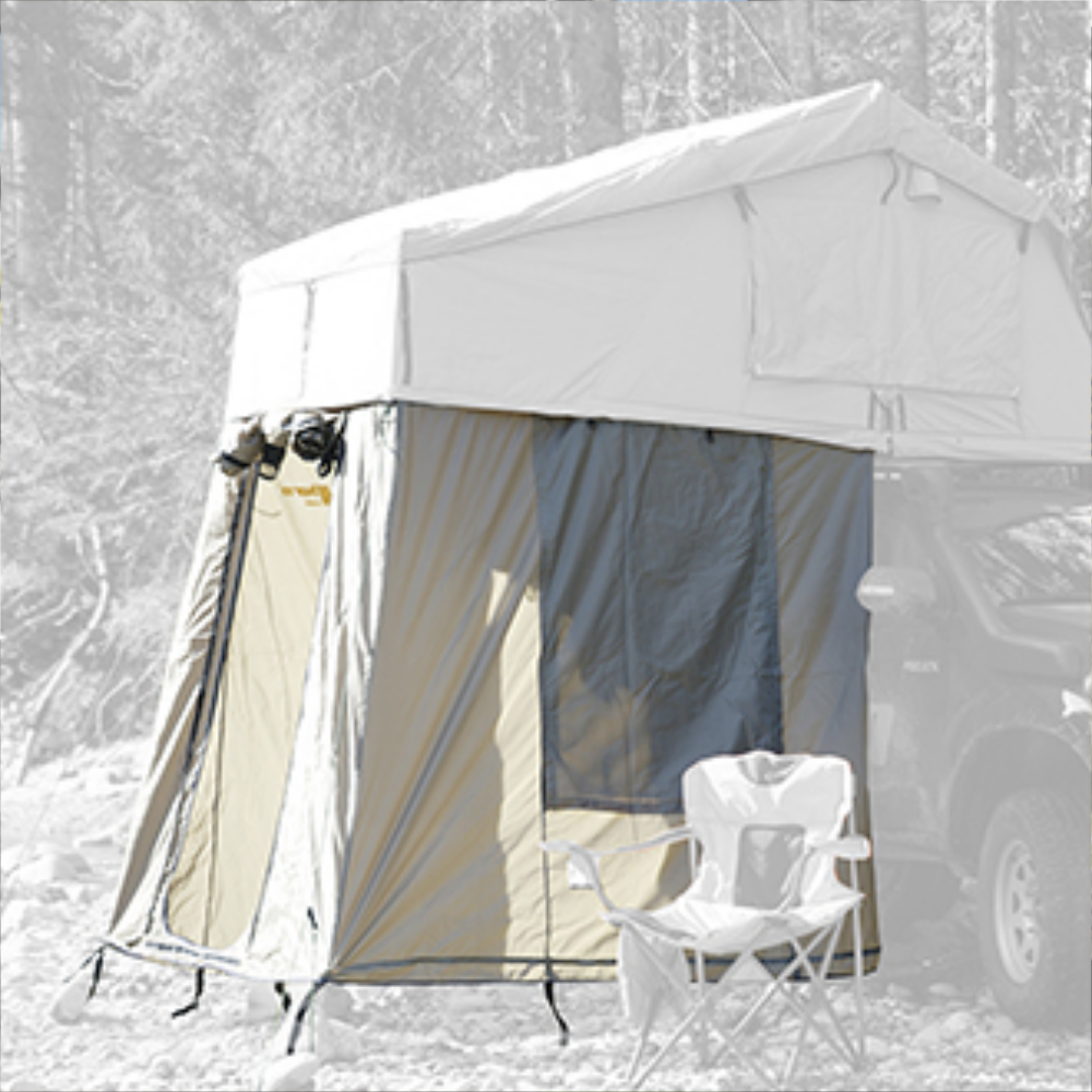 Horntools, Vorzelt für Dachzelt Desert 120cm sandfarben