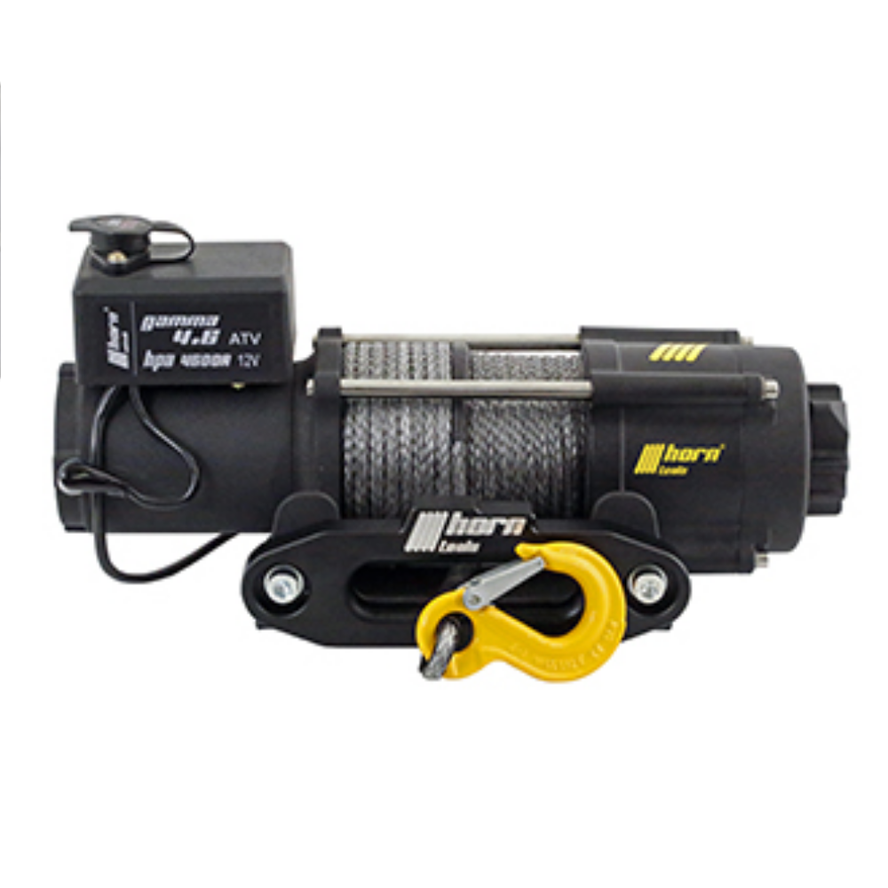 Horntools, Seilwinde 2,0t, Gamma 4.6 ATV, 12V, 25m  Kunststoffseil