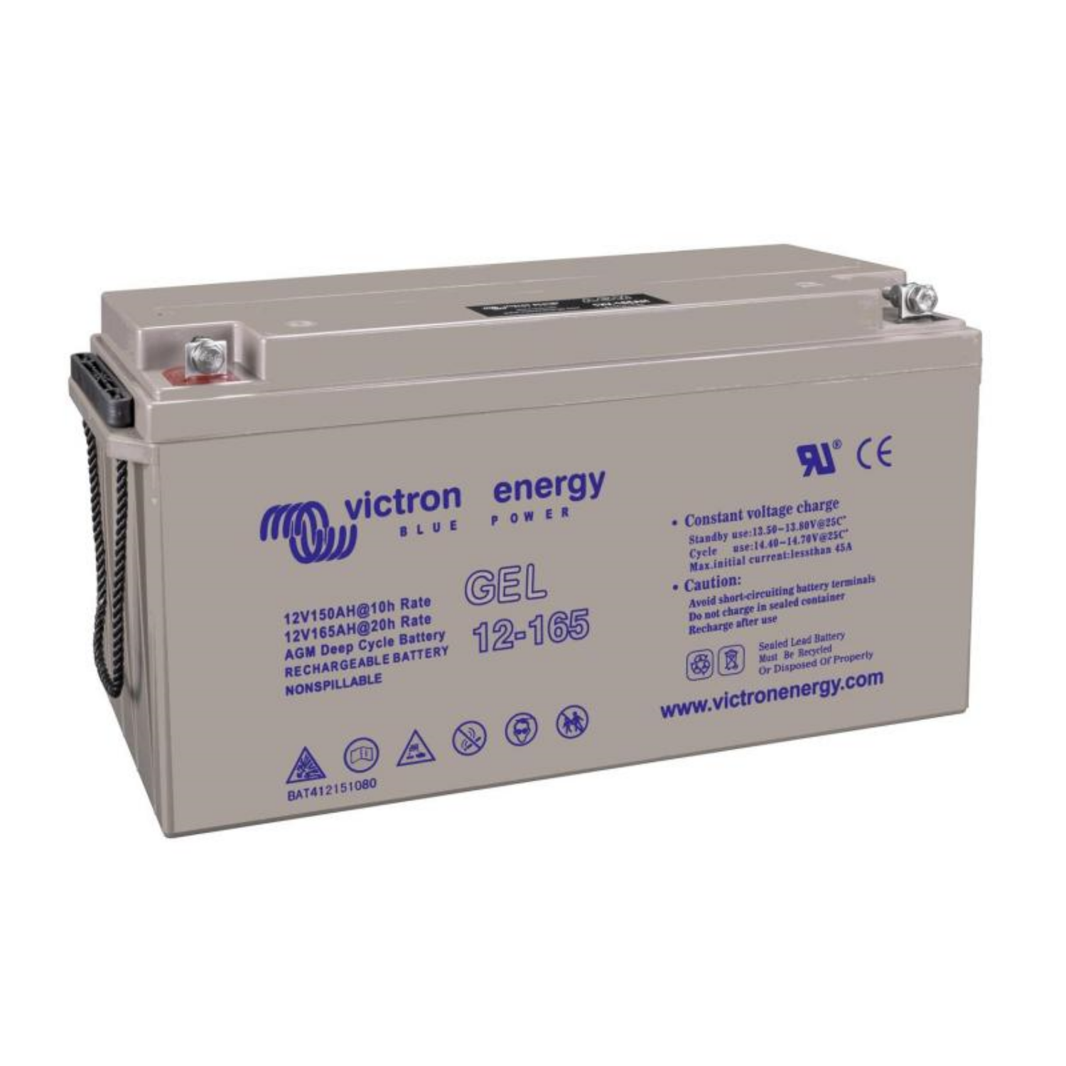 Victron Energy, 12V/165Ah Gel Deep Cycle Batterie