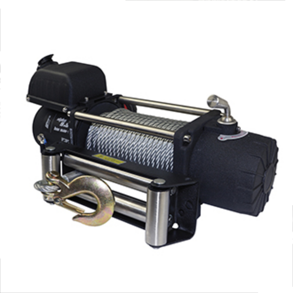 Horntools, Seilwinde 4,3t, Alpha 9.5 Quick, 12V, 26m Stahlseil