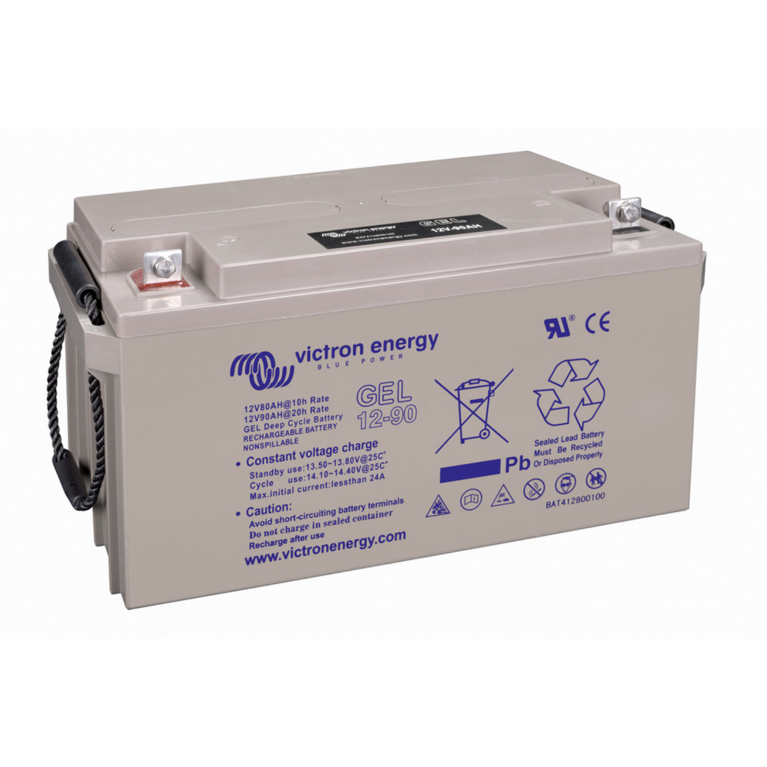 Victron Energy, 12V/90Ah Gel Deep Cycle Batterie