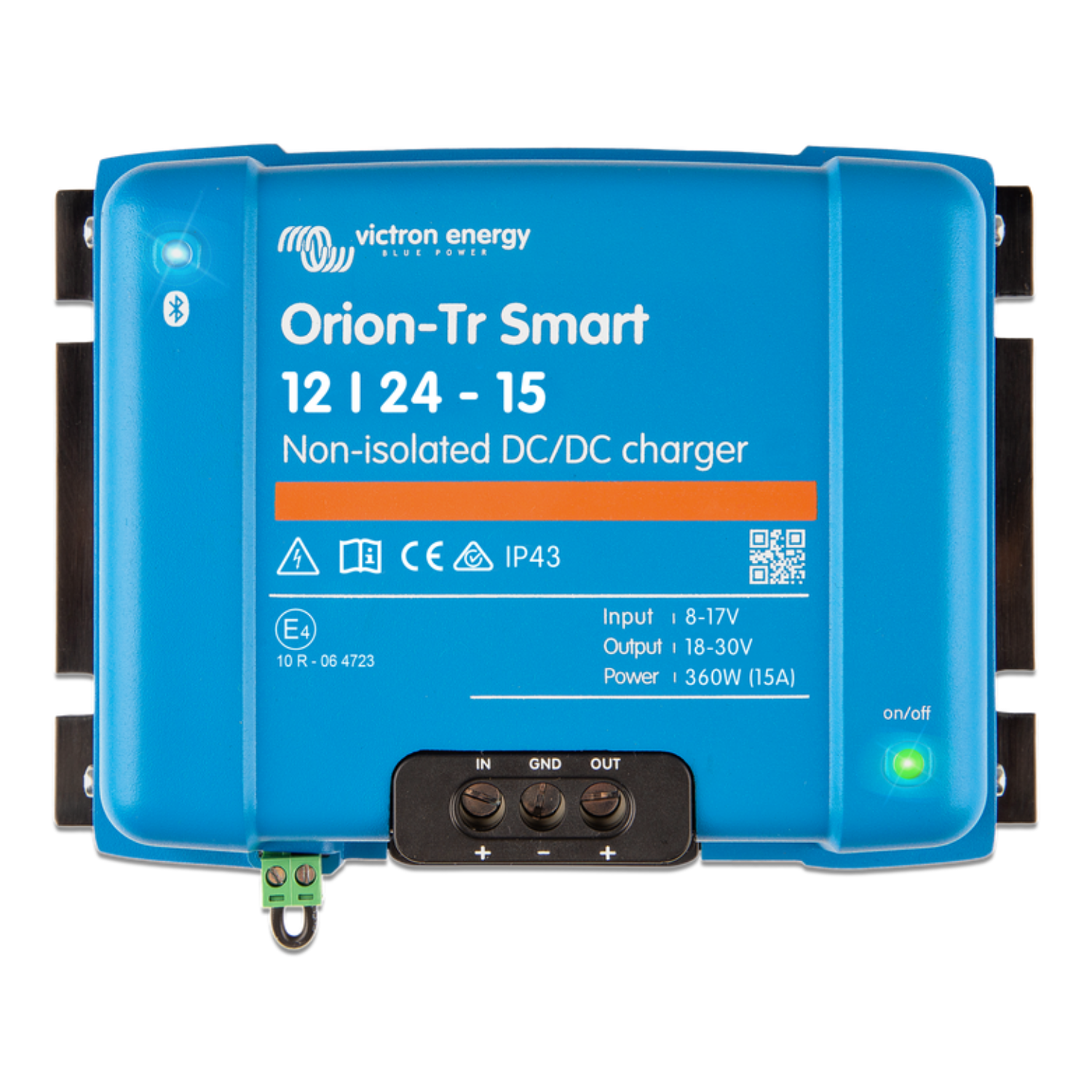 Victron Energy Gleichstrom Ladewandler, Orion-Tr Smart DC/DC Ladegerät, 12V/24V, 15A