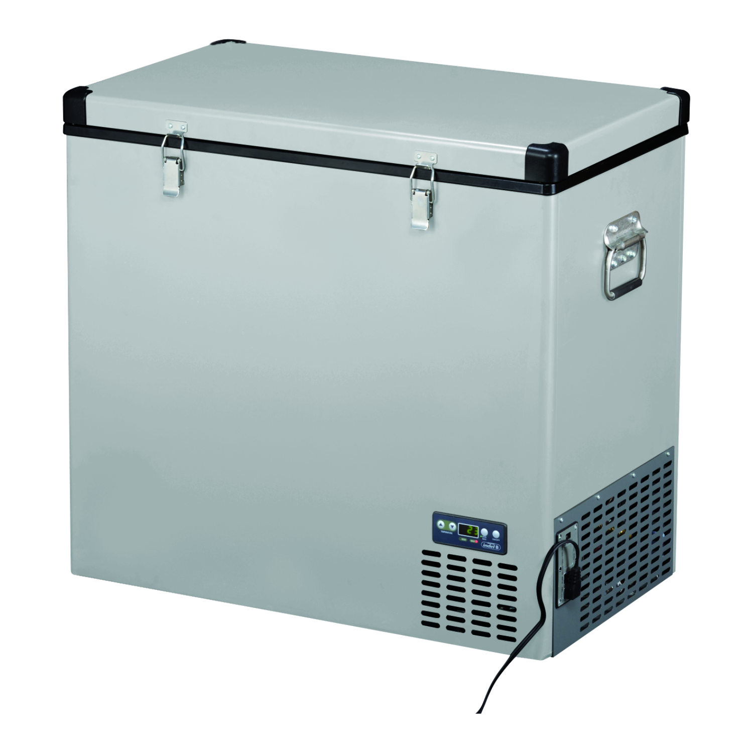 Kompressorkühlbox TB130 Steel, Black-OFF by IndelB