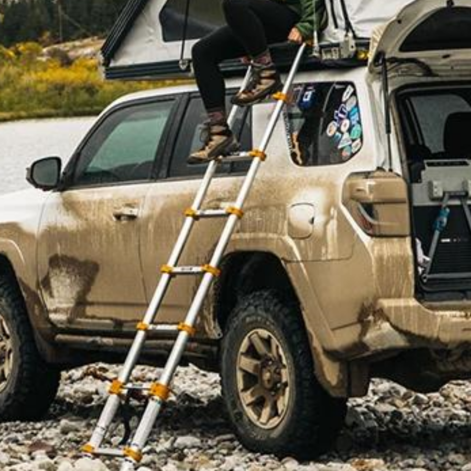 Orginal Auszugsleiter zu GFC Dachzelt