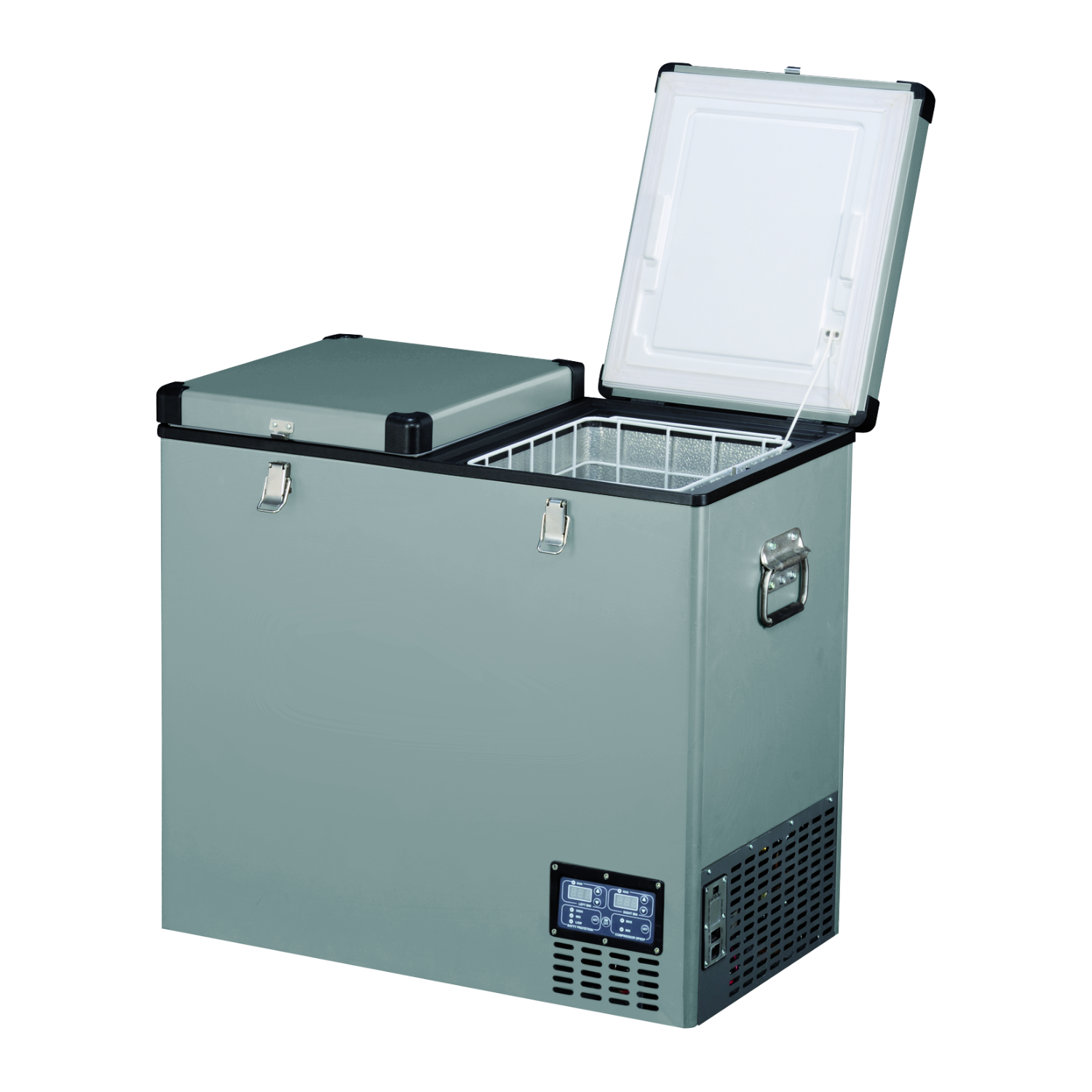 Kompressorkühlbox TB118 DD-Steel, Black-OFF by IndelB