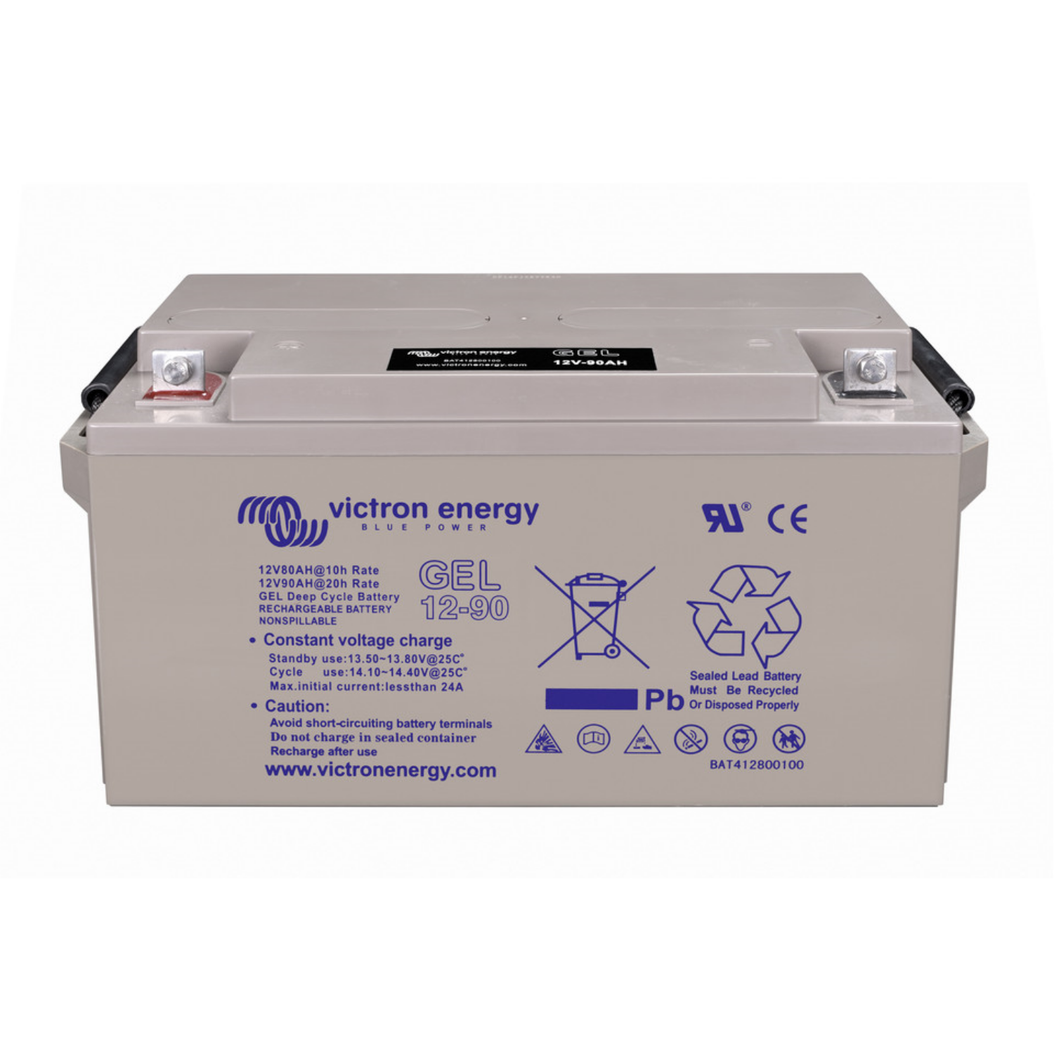 Victron Energy, 12V/90Ah Gel Deep Cycle Batterie