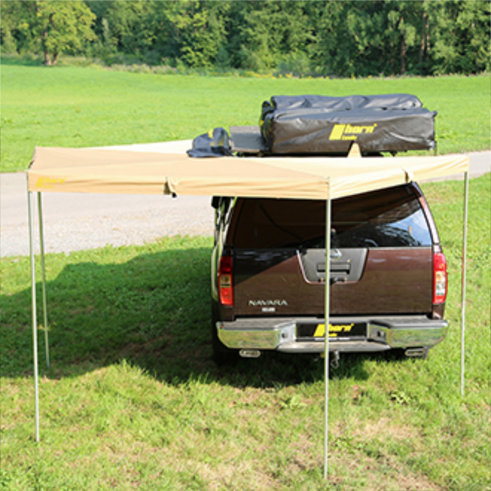 Horntools, Markise Eaglewing 2.5x2.5m sandfarben