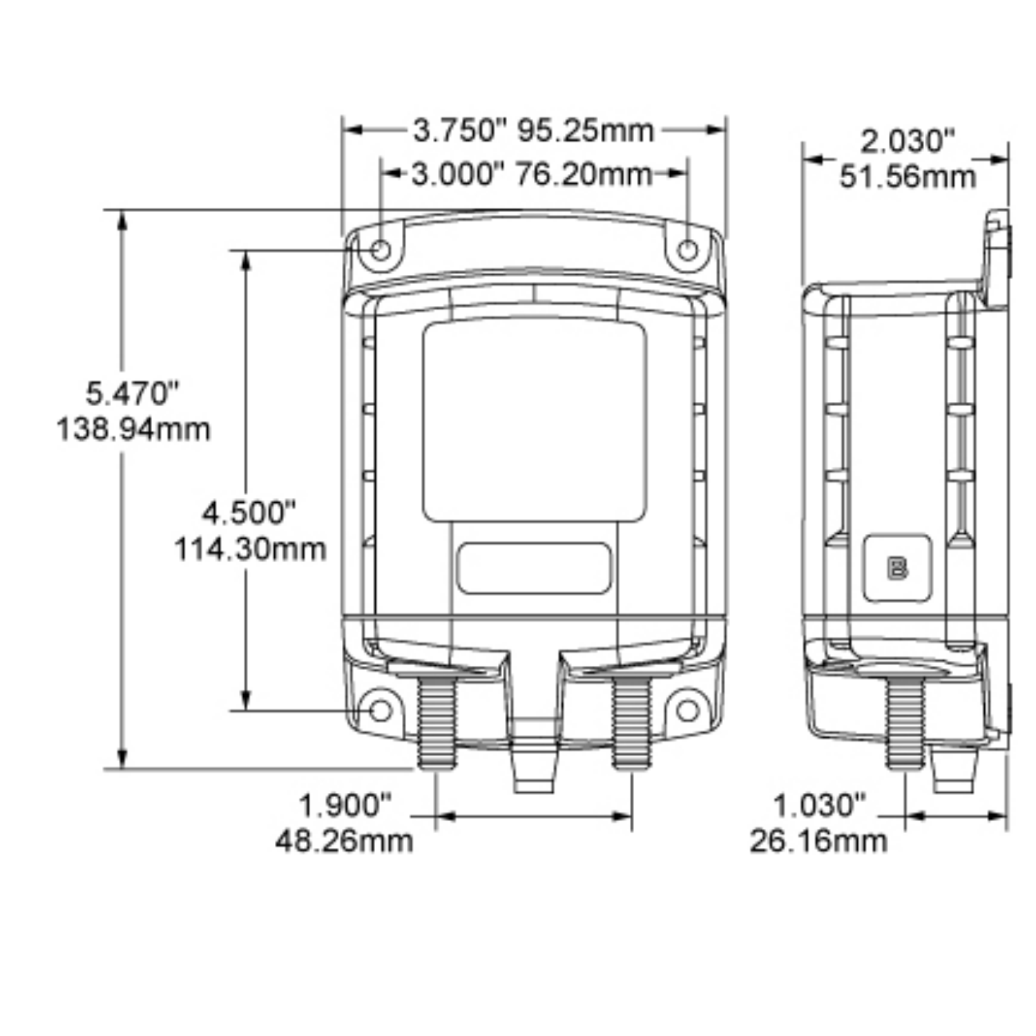 Blue Sea Systems, RBS Remote Battery Switch 12V, 500A