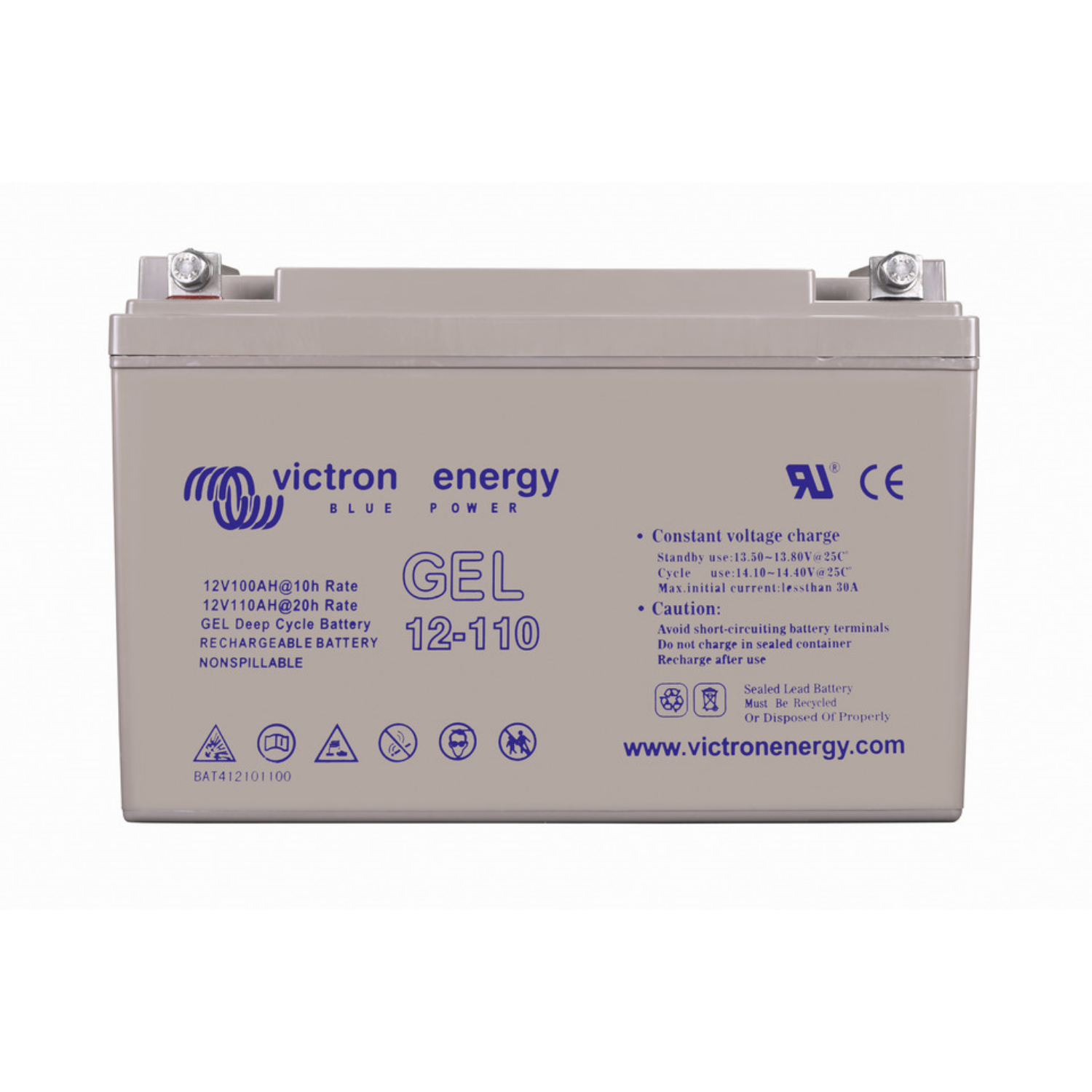 Victron Energy, 12V/110Ah Gel Deep Cycle Batterie