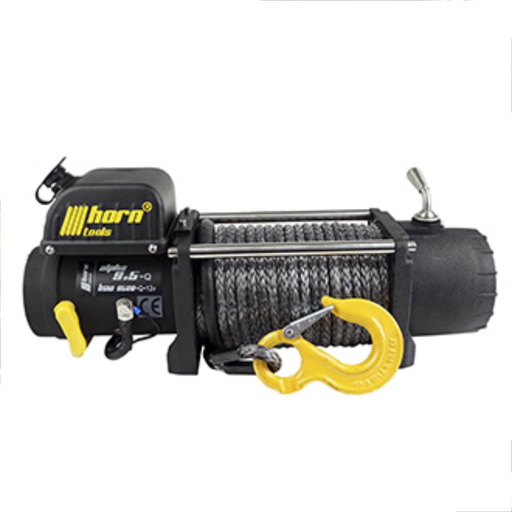 Horntools, Seilwinde 4,3t, Alpha 9.5, 12V, 30m Kunststoffseil