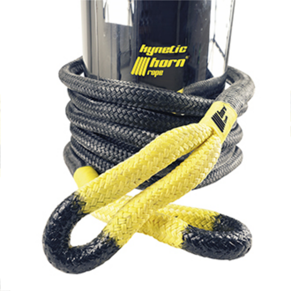 Horntools, Bergeseil kinetisch 24mm x 6,5m 12,7to schwarz