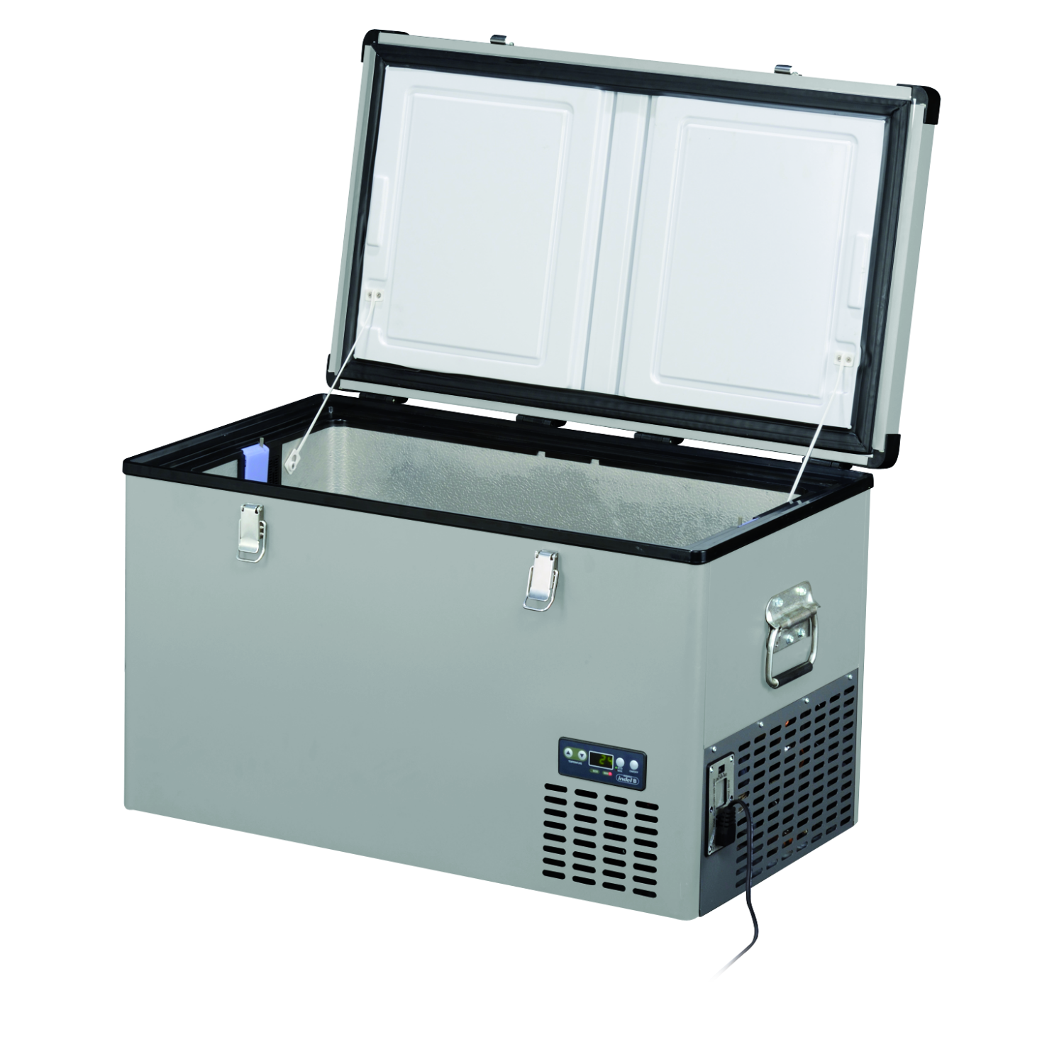 Kompressorkühlbox TB74 Steel, Black-OFF by IndelB