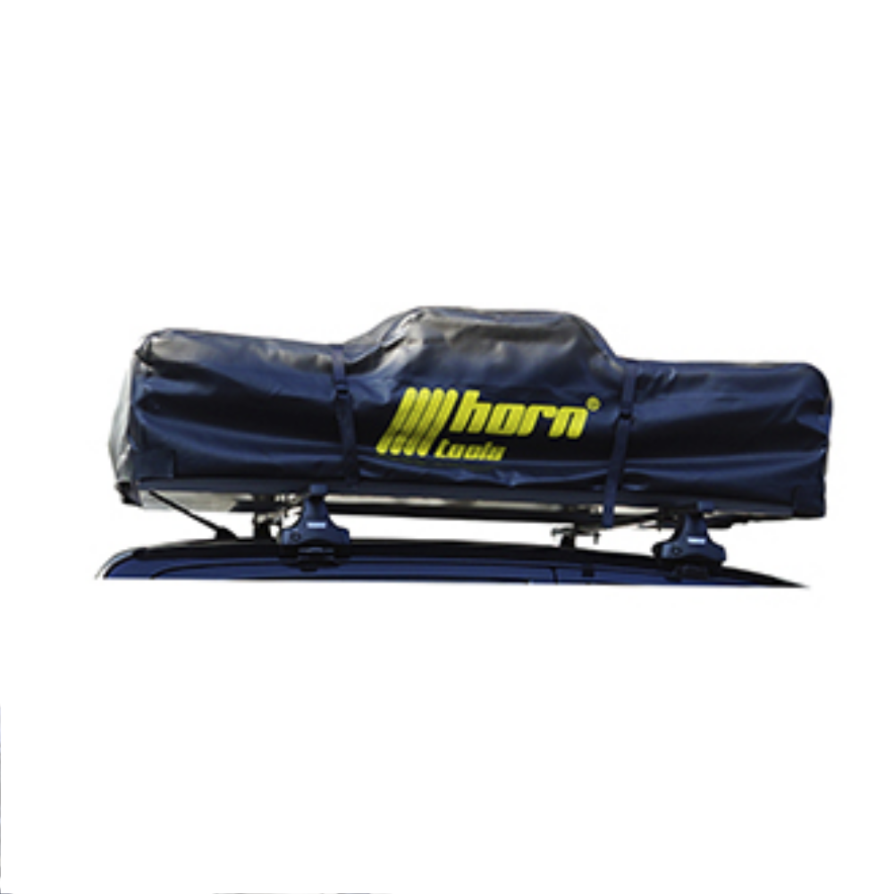 Horntools, Dachzelt Abdeckung 140cm schwarz mit Logo