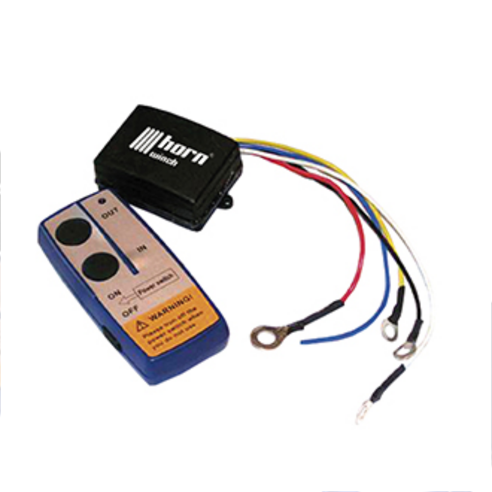 Horntools, Seilwinden Funk-Fernbedienung blue 12V intern verbaut
