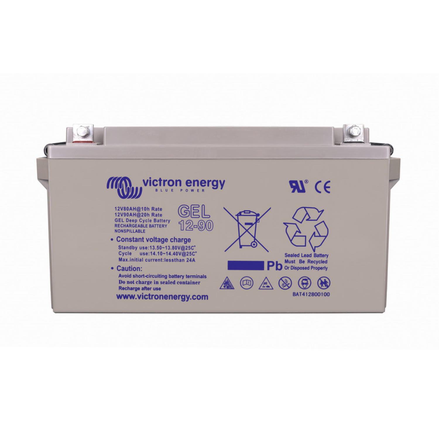Victron Energy, 12V/90Ah Gel Deep Cycle Batterie
