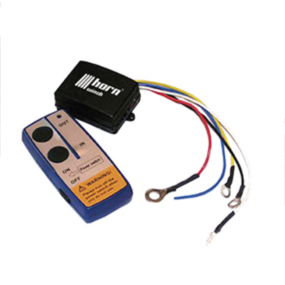 Horntools, Seilwinden Funk-Fernbedienung blue 24V intern verbaut