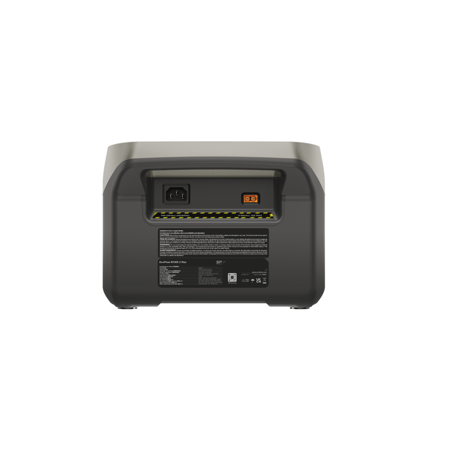 EcoFlow RIVER 2 MAX Powerstation 512Wh, LiFePo4